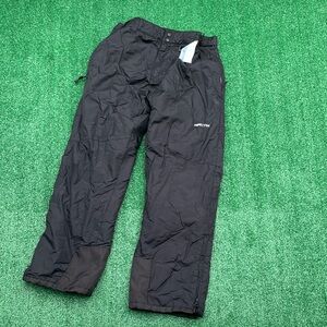 Black Men's Insulated Snow Pants - Unbranded